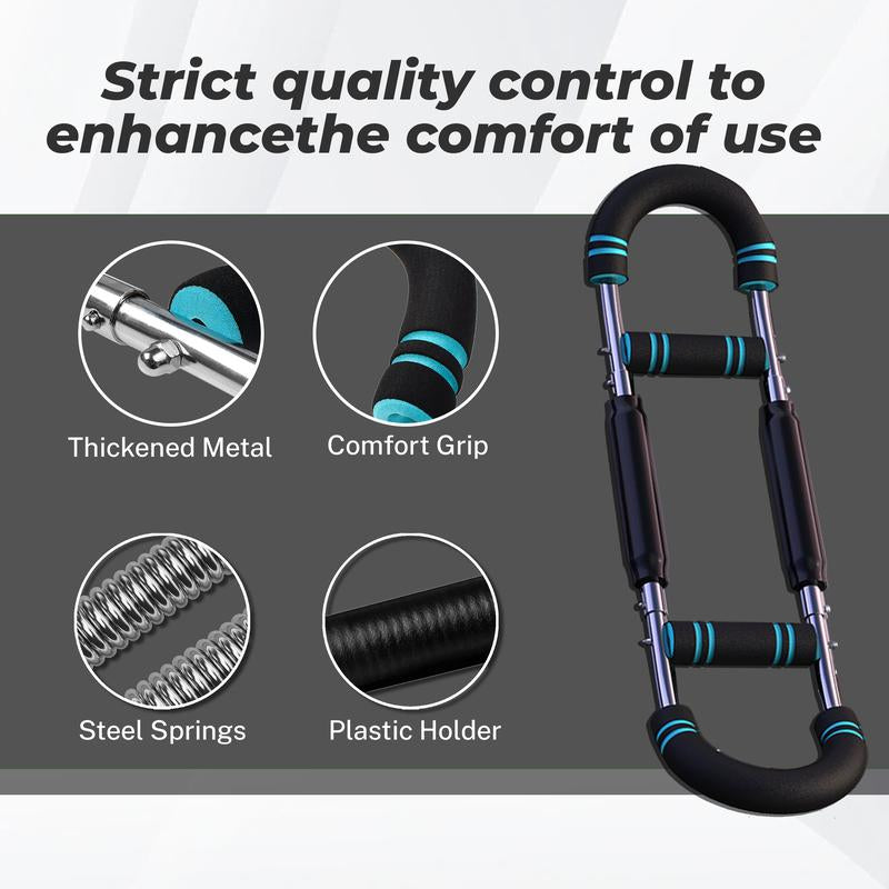 Arm Trainer Strengthen Chest and Arm Muscles Men'S Fitness Trainer Detachable Adjustable Resistance Portable Home Fitness Equipment