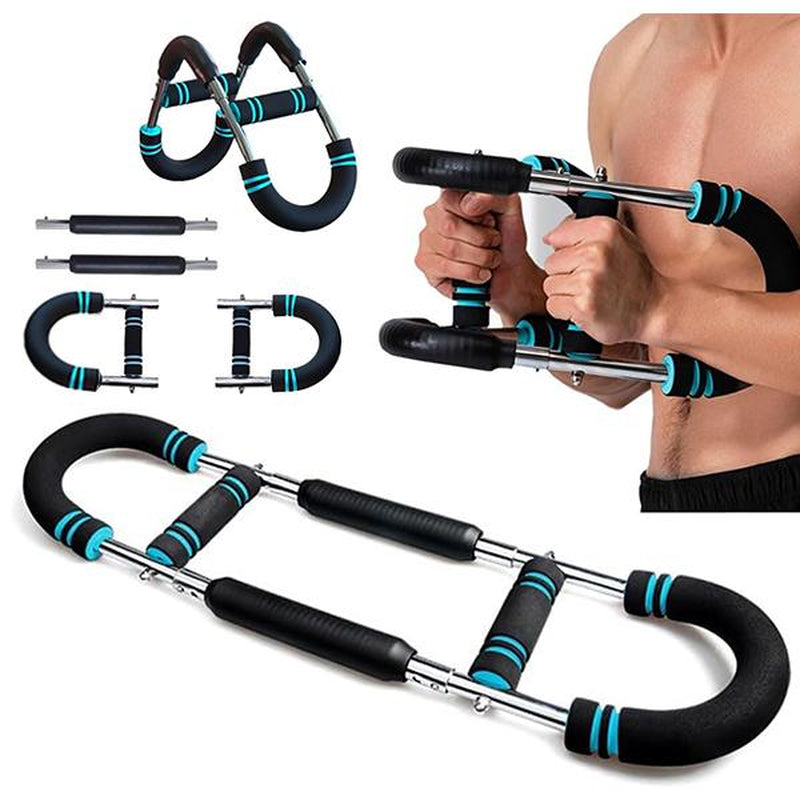 Arm Trainer Strengthen Chest and Arm Muscles Men'S Fitness Trainer Detachable Adjustable Resistance Portable Home Fitness Equipment