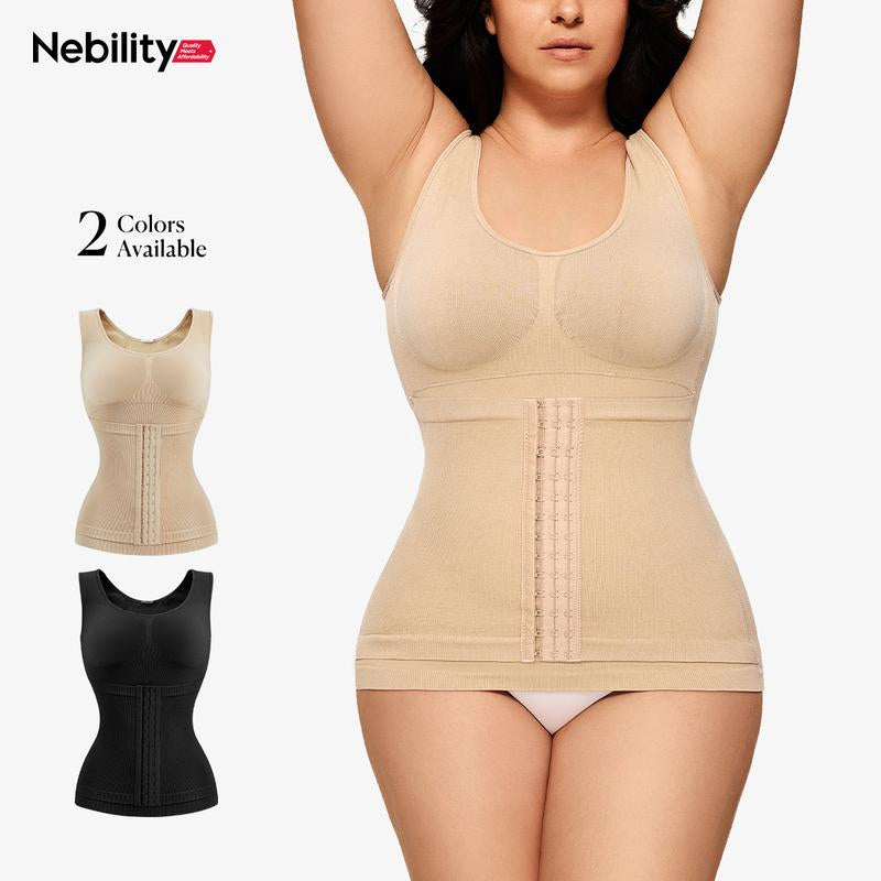 Fitness Belt Corset Camisole with Built in Bra Abdominal Support Tank Top