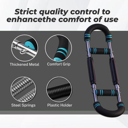 Arm Trainer Strengthen Chest and Arm Muscles Men'S Fitness Trainer Detachable Adjustable Resistance Portable Home Fitness Equipment