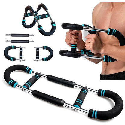 Arm Trainer Strengthen Chest and Arm Muscles Men'S Fitness Trainer Detachable Adjustable Resistance Portable Home Fitness Equipment