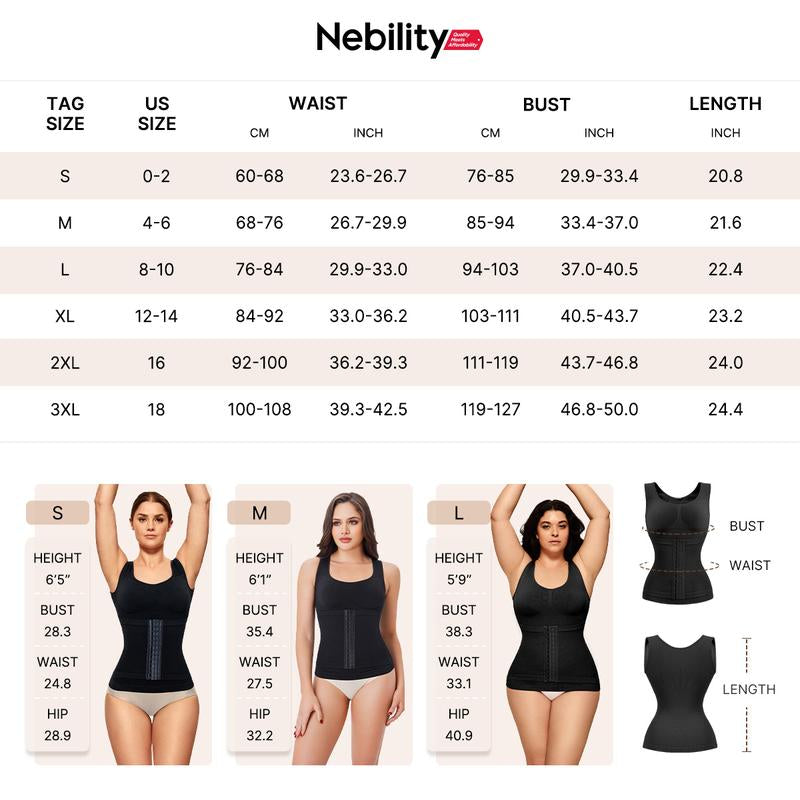 Fitness Belt Corset Camisole with Built in Bra Abdominal Support Tank Top