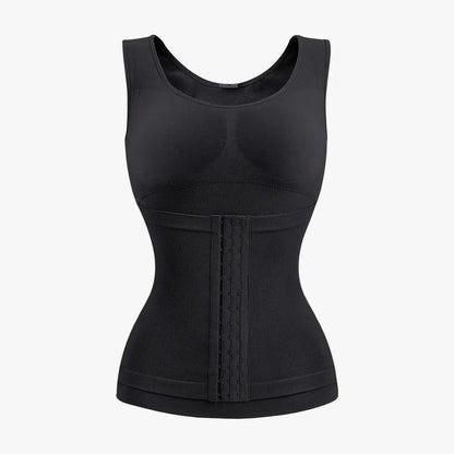 Fitness Belt Corset Camisole with Built in Bra Abdominal Support Tank Top