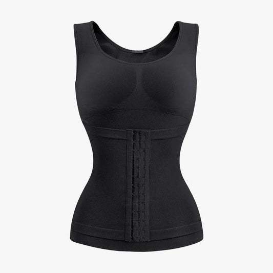 Fitness Belt Corset Camisole with Built in Bra Abdominal Support Tank Top